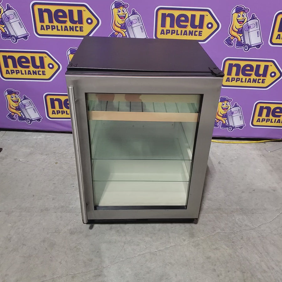 Pictures of U-Line 1000 Series 16-Bottle Built-In Wine Refrigerator in Stainless Steel 11113227 - U-1024BEVS-00B - Open Box - Neu Appliance Outlet - Discount Appliance Outlet in Austin, Tx