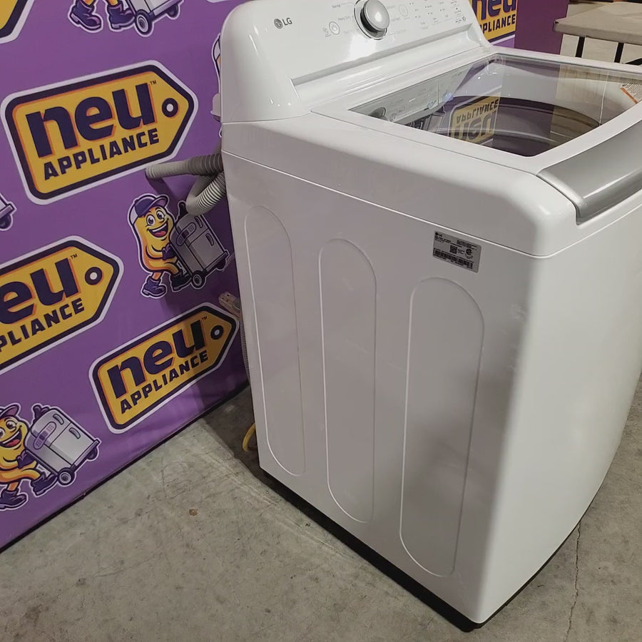 Pictures of LG White Top Load 5.0 Cu. Ft. Mega Capacity Washer with TurboDrum Technology WT7150CW - Certified Refurbished and LG 7.3-cu ft Vented Gas Dryer in White 16301 - DLG7101W - Certified Refurbished - Neu Appliance Outlet - Discount Appliance Outlet in Austin, Tx