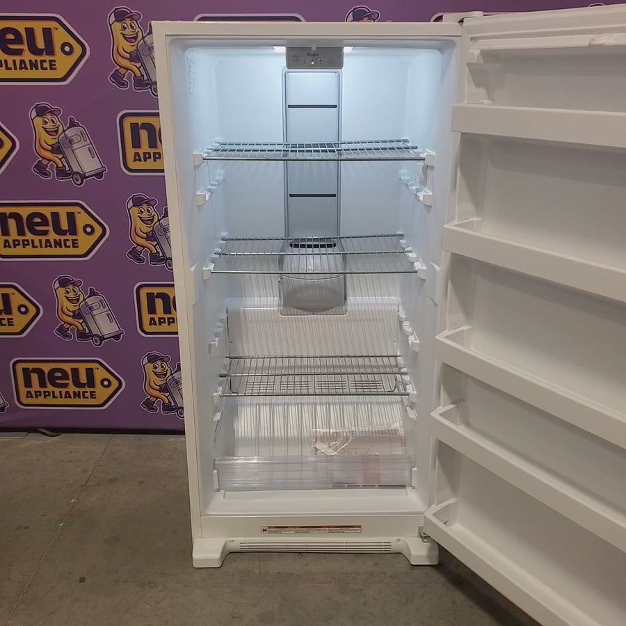 Pictures of Whirlpool 16 cu. ft. Upright Freezer with LED Lighting WZF34X16DW - Open Box - Neu Appliance Outlet - Discount Appliance Outlet in Austin, Tx