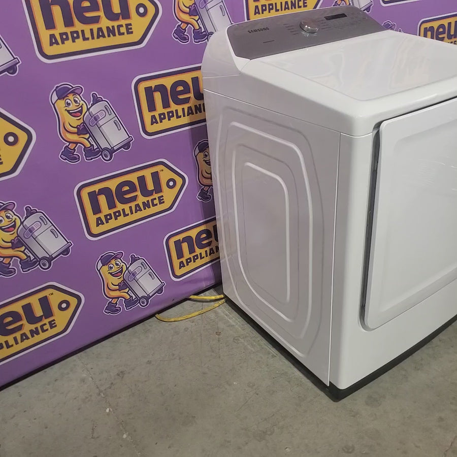 Pictures of Samsung 7.4 cu. ft. Vented Gas Dryer with Sensor Dry in White DVG50R5200W - Certified Refurbished - Neu Appliance Outlet - Discount Appliance Outlet in Austin, Tx