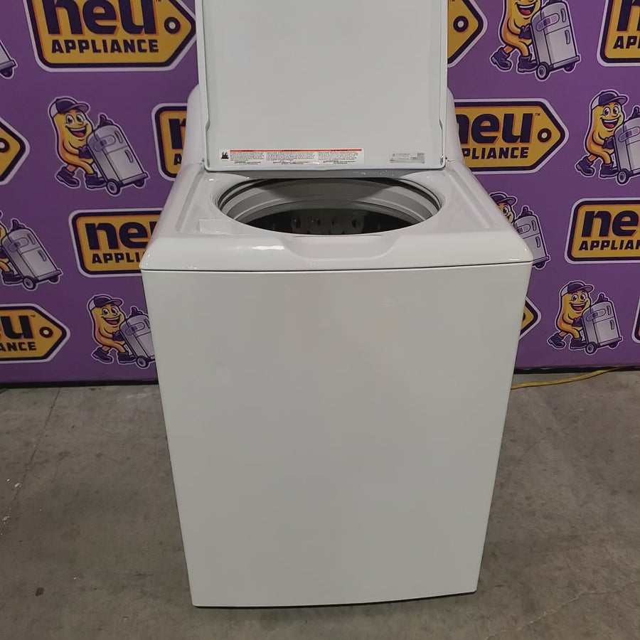 Pictures of GE® 4.2 cu. ft. Capacity Washer with Stainless Steel Basket GTW335ASNWW - Certified Refurbished - Neu Appliance Outlet - Discount Appliance Outlet in Austin, Tx