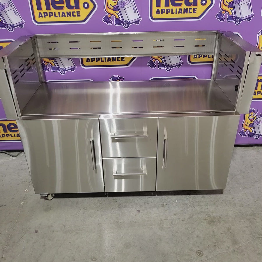 Pictures of Coyote 50" Grill Cart in Stainless Steel C1HY50CT - Scratch & Dent (Minor) - Neu Appliance Outlet - Discount Appliance Outlet in Austin, Tx