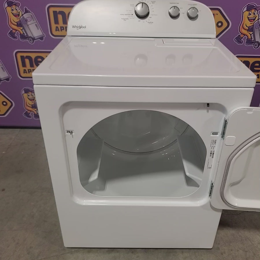 Pictures of Whirlpool White Electric Extra Large 7.0 Cu. Ft. Dryer with Wrinkle Shield 22421740 - WED4815EW - Scratch & Dent (Minor) - Neu Appliance Outlet - Discount Appliance Outlet in Austin, Tx