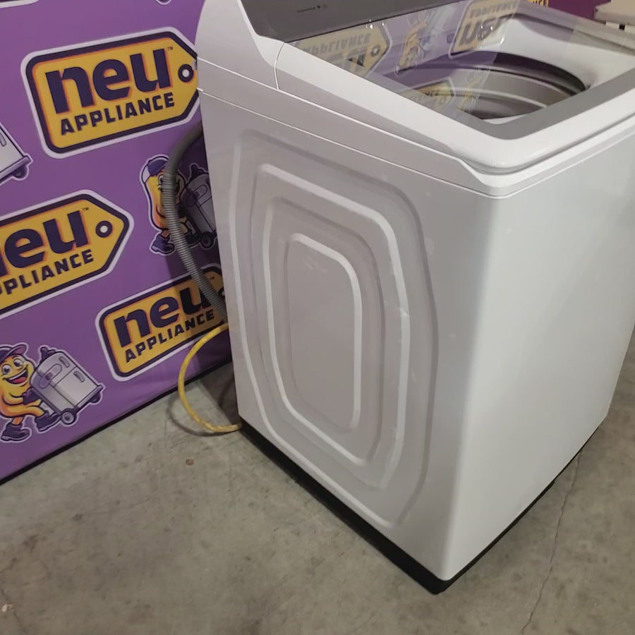 Pictures of Samsung ENERGY STAR 5.0 cu. ft. Top Load Washing Machine with Active Water Jet 3511213 - WA50R5200AW - Certified Refurbished - Neu Appliance Outlet - Discount Appliance Outlet in Austin, Tx