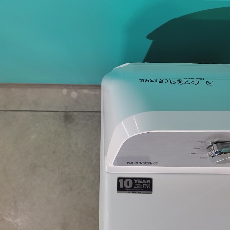 Pictures of Maytag 7.0 cu. ft. Electric Dryer with Reversible Door - Scratch & Dent - Minor - Neu Appliance Outlet - Discount Appliance Outlet in Austin, Tx