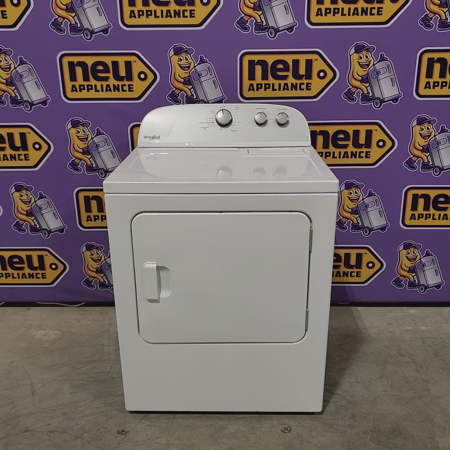 Pictures of Whirlpool White Electric Extra Large 7.0 Cu. Ft. Dryer with Wrinkle Shield 22221438 - WED4815EW - Scratch & Dent (Moderate) - Neu Appliance Outlet - Discount Appliance Outlet in Austin, Tx