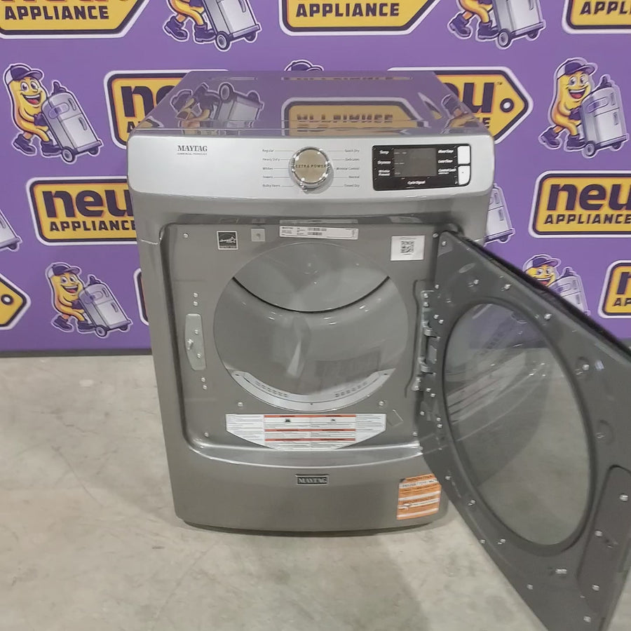 Pictures of Maytag 7.3-cu ft Stackable Vented Electric Dryer Energy Star Certified MED5630HC - Open Box - Neu Appliance Outlet - Discount Appliance Outlet in Austin, Tx