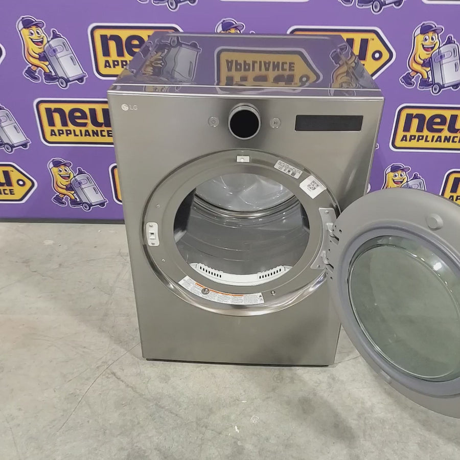 Pictures of LG Ultra Large Capacity Smart Front Load Electric Energy Star 7.4 Cu. Ft. Dryer with Sensor Dry and Steam Technology DLEX5500V - Scratch and Dent (Minor) - Neu Appliance Outlet - Discount Appliance Outlet in Austin, Tx