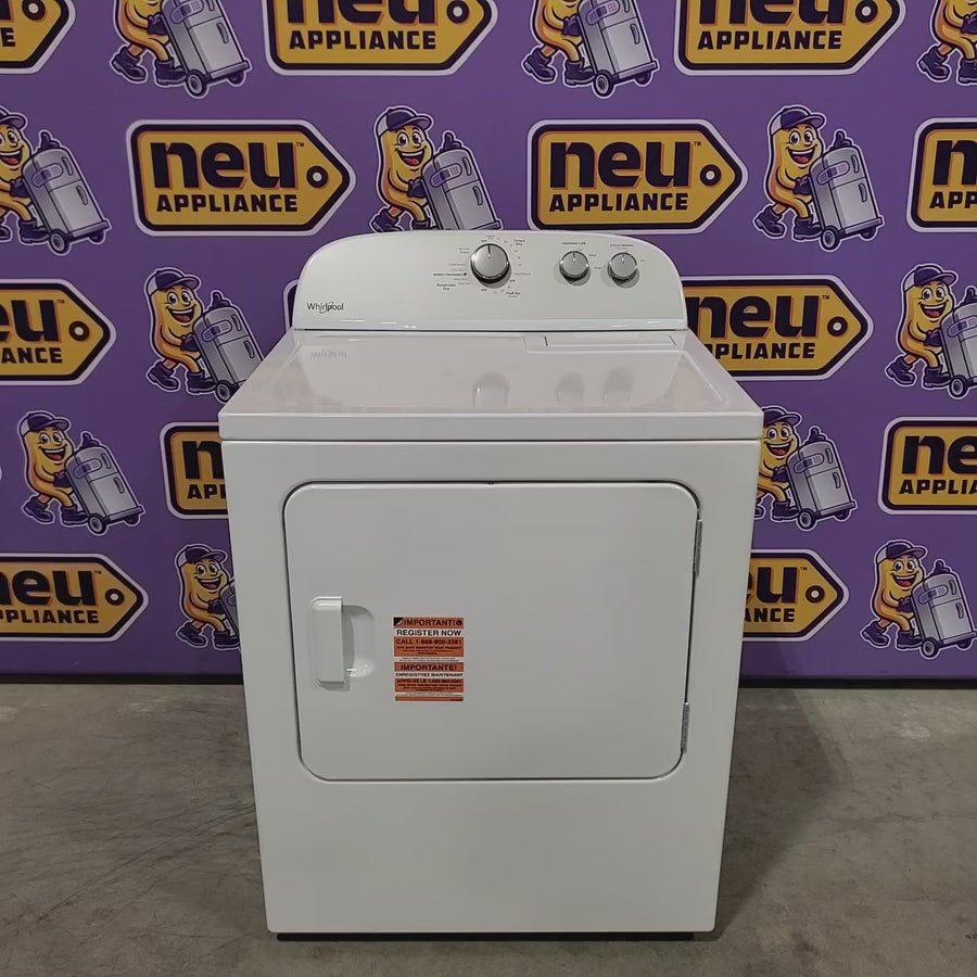 Pictures of Whirlpool White Electric Extra Large 7.0 Cu. Ft. Dryer with Wrinkle Shield 22121516 - WED4815EW - Scratch & Dent (Minor) - Neu Appliance Outlet - Discount Appliance Outlet in Austin, Tx