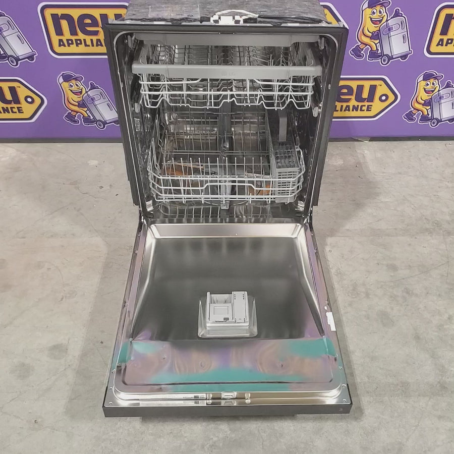 Pictures of LG 24 Inch Wide Print Proof Black Stainless Steel Front Control Dishwasher with QuadWash™ Technology and 3rd Rack LDFN4542D - Scratch and Dent (Major) - Neu Appliance Outlet - Discount Appliance Outlet in Austin, Tx