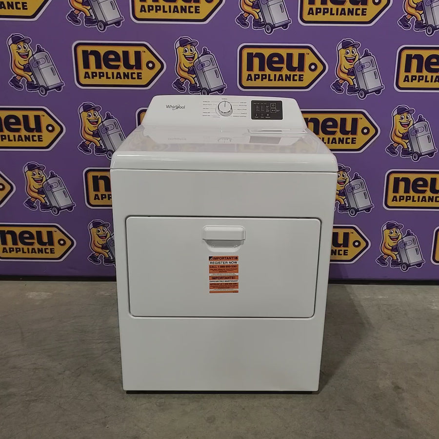 Pictures of Whirlpool 7.0 cu. ft. Electric Dryer with Adaptive Dry and Wrinkle Shield™ Option 22442640 - WED4307SW - Scratch & Dent (Moderate) - Neu Appliance Outlet - Discount Appliance Outlet in Austin, Tx