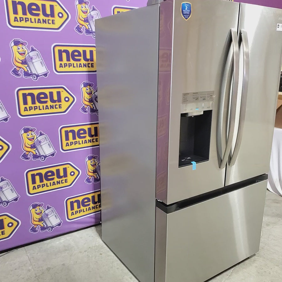 Pictures of Midea Energy Star 29 cu. ft. OneTouch AutoFill™ French Door Refrigerator in Stainless Steel 22442649 - MRF29D9BST - Scratch & Dent (Moderate) - Neu Appliance Outlet - Discount Appliance Outlet in Austin, Tx
