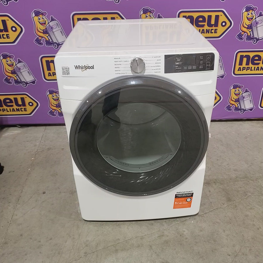 Pictures of Whirlpool 7.4 cu. ft. Smart Front Load ENERGY STAR® Electric Dryer with Wrinkle Shield™ Option 22421753 - WED5720RW - Open Box - Neu Appliance Outlet - Discount Appliance Outlet in Austin, Tx