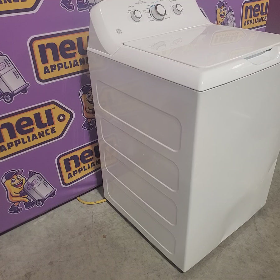 Pictures of GE® 3.8 cu. ft. Capacity Washer with Stainless Steel Basket in White GTW330ASKWW - Certified Refurbished - Neu Appliance Outlet - Discount Appliance Outlet in Austin, Tx