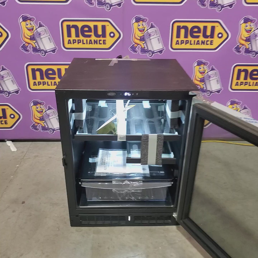 Pictures of Marvel. 24 Inch Built-In Undercounter Beverage Center with 7 Bottle Capacity, 95 Can Capacity, 3-in-1 Convertible Shelf, 3 Glass Shelves, and Dual Pane Glass Door MABV224-SG31A - Open Box - Neu Appliance Outlet - Discount Appliance Outlet in Austin, Tx