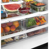 GE 20.6 cu. ft. Counter Depth French Door Refrigerator in Fingerprint Resistant Stainless, ENERGY STAR 31133SD138 - GYE21JYMFS - Scratch & Dent (Moderate)