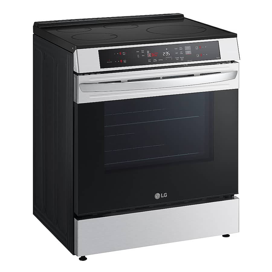 LG 6.3 cu. ft. Smart Induction Slide-in Range with Convection and Air Fry 3SD909 - LSIL6332FE - Open Box