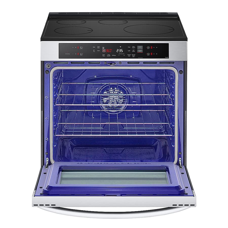 LG 6.3 cu. ft. Smart Induction Slide-in Range with Convection and Air Fry 3SD909 - LSIL6332FE - Open Box