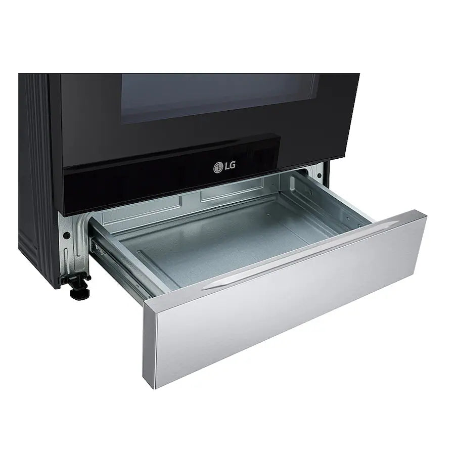 LG 6.3 cu. ft. Smart Induction Slide-in Range with Convection and Air Fry 3SD909 - LSIL6332FE - Open Box