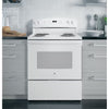 GE 5.0 cu. ft. Freestanding 4 Heating Element Electric Range with Dual Element Baking in White 3SD754 - JB256DMWW - Scratch & Dent (Minor)