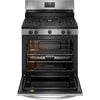 Frigidaire 5 Burner Gas Range with Even Baking Technology in Stainless Steel 4SD483 - FCRG3052BS - Scratch & Dent (Minor)
