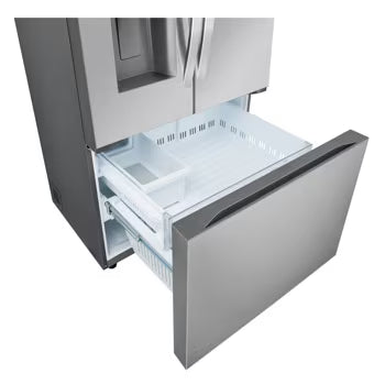 LG 26 cu. ft. Counter-Depth MAX™, French Door Refrigerator, with Craft Ice™ 31133SD120 - LRRXC2606S - Scratch & Dent (Major)