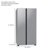 Pictures of Samsung Stainless Steel Bespoke Side-by-Side 28 cu. ft. Refrigerator with Beverage Center™ and Auto Fill Water Pitcher 3SD736 - RS28CB7600QL - Open Box - Neu Appliance Outlet - Discount Appliance Outlet in Austin, Tx