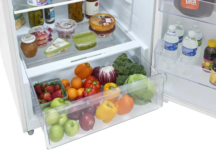 Frigidaire 16 Cu. Ft. Garage Ready Top Freezer Refrigerator in White 3SD612 - FRTE1622AW - Scratch & Dent (Moderate)