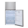 LG 33" Wide 24 cu ft Top Freezer Refrigerator with Internal Water Dispenser and LED Lighting 3SD735 - LRTLS2403S - Open Box