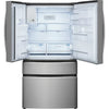 Pictures of Frigidaire Gallery 22 Cu. Ft. 4-Door Counter-depth French Door Refrigerator with Ice Maker (Fingerprint Resistant Stainless Steel) ENERGY STAR GRMC2273CF - Scratch and Dent (Moderate) - Neu Appliance Outlet - Discount Appliance Outlet in Austin, Tx