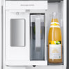 Pictures of Samsung 31.5-cu ft 3-Door ENERGY STAR Smart French Door Refrigerator with Dual Ice Maker in Stainless Steel RF32CG5300SR - Scratch & Dent (Minor) - Neu Appliance Outlet - Discount Appliance Outlet in Austin, Tx