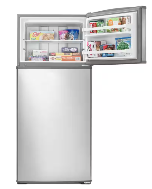 Whirlpool 16 cu. ft. 28-inch Wide Top Freezer Refrigerator 5SD201 - WRT316SFDM - Open Box