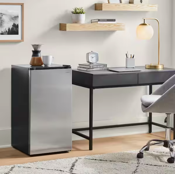 Vissani 3.2 cu. ft. Mini Refrigerator in Stainless Steel, ENERGY STAR 25SA268 - HVAR32SE - New in Box