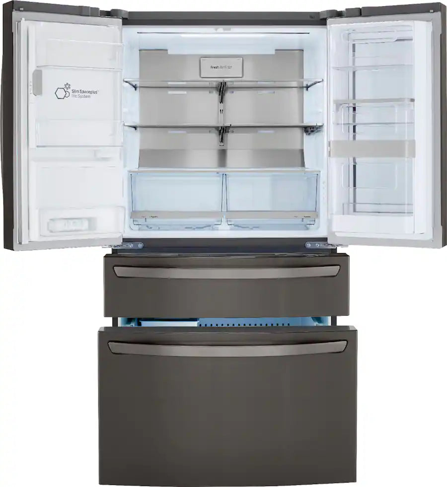 LG 23 cu. ft. Smart InstaView™ Door-in-Door® Counter-Depth Refrigerator with Craft Ice™ 3SD927 - LRMVC2306D - Open Box