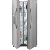 Frigidaire Gallery Smudge Proof Stainless Steel 26 Cu. Ft. Side by Side Refrigerator with Bright LED Lighting 3SD397 - GRSS2652AF - Scratch & Dent (Moderate)
