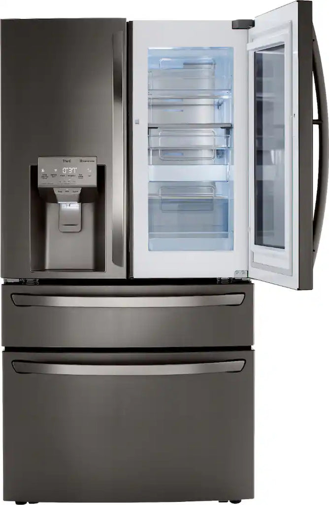 LG 23 cu. ft. Smart InstaView™ Door-in-Door® Counter-Depth Refrigerator with Craft Ice™ 3SD927 - LRMVC2306D - Open Box
