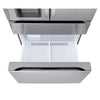 LG 29 cu. ft. Smart Standard-Depth MAX™ 4-Door French Door Refrigerator with Full-Convert Drawer™ in Print Proof Stainless Steel 3SD663 - LF29H8330S - Scratch & Dent (Moderate)