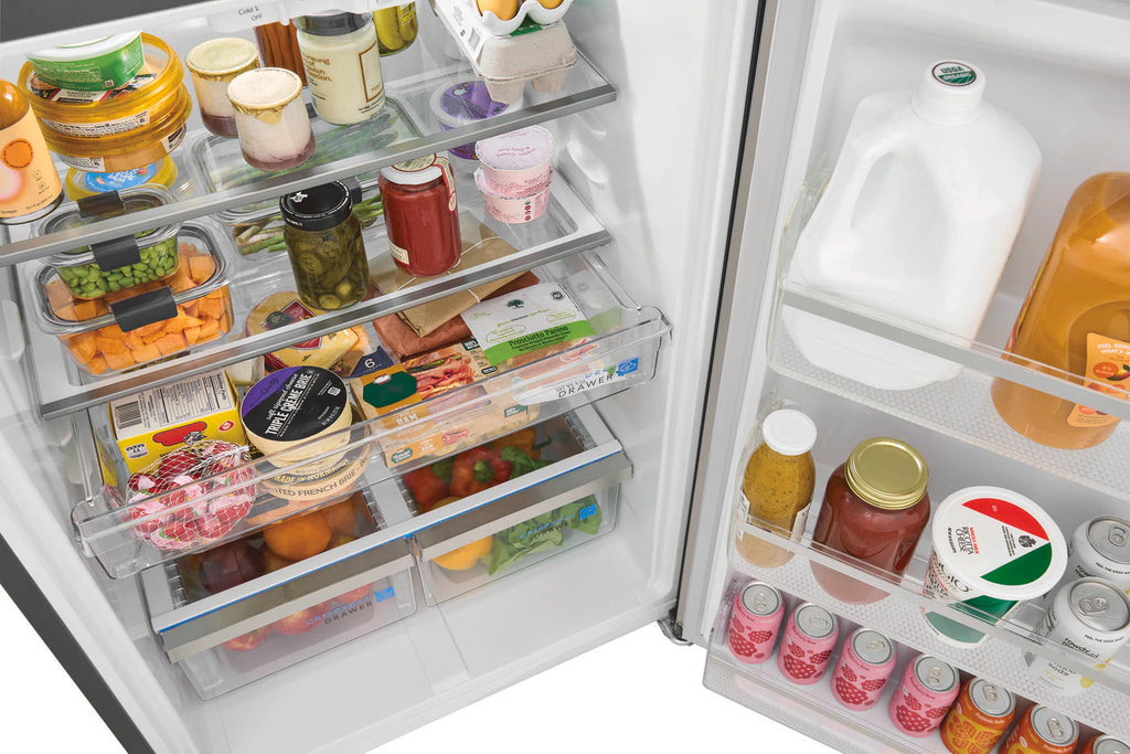 Frigidaire Gallery 20 Cu. Ft. 30-inch Wide Garage Ready Top Freezer Refrigerator in Stainless Steel 3SD1006 - GRTE2055AF - Scratch & Dent (Minor)