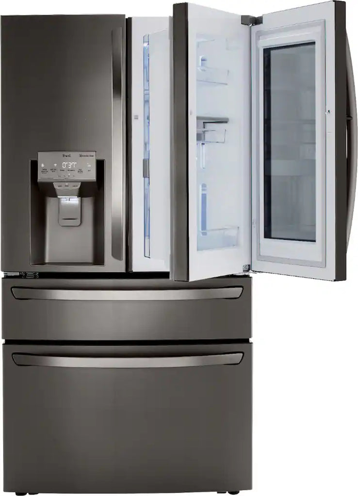 LG 23 cu. ft. Smart InstaView™ Door-in-Door® Counter-Depth Refrigerator with Craft Ice™ 3SD927 - LRMVC2306D - Open Box