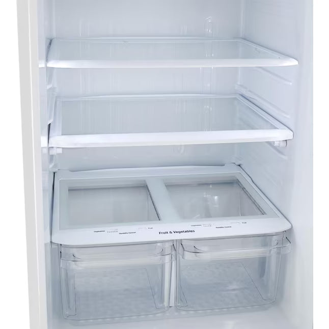 LG White 30 Inch Wide Top Freezer 20 Cu. Ft. Refrigerator with Electronic Temperature Controls and LoDecibel Quiet Operation LTCS20020W - Scratch & Dent (Minor)