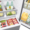 Pictures of Samsung 31.5-cu ft 3-Door ENERGY STAR Smart French Door Refrigerator with Dual Ice Maker in Stainless Steel RF32CG5300SR - Scratch & Dent (Minor) - Neu Appliance Outlet - Discount Appliance Outlet in Austin, Tx