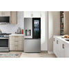 LG 25 cu. ft.  33" Wide Smart Standard-Depth MAX™ French Door Refrigerator with InstaView® Door-in-Door® and Craft Ice™ 3SD926 - LF25S6560S - Open Box