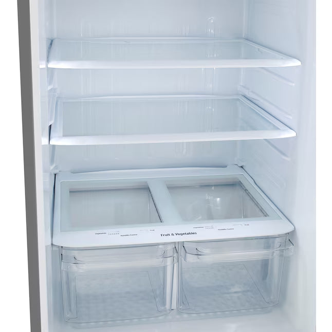 LG 33" Wide 24 cu ft Top Freezer Refrigerator with Internal Water Dispenser and LED Lighting LRTLS2403S - Scratch & Dent (Minor)