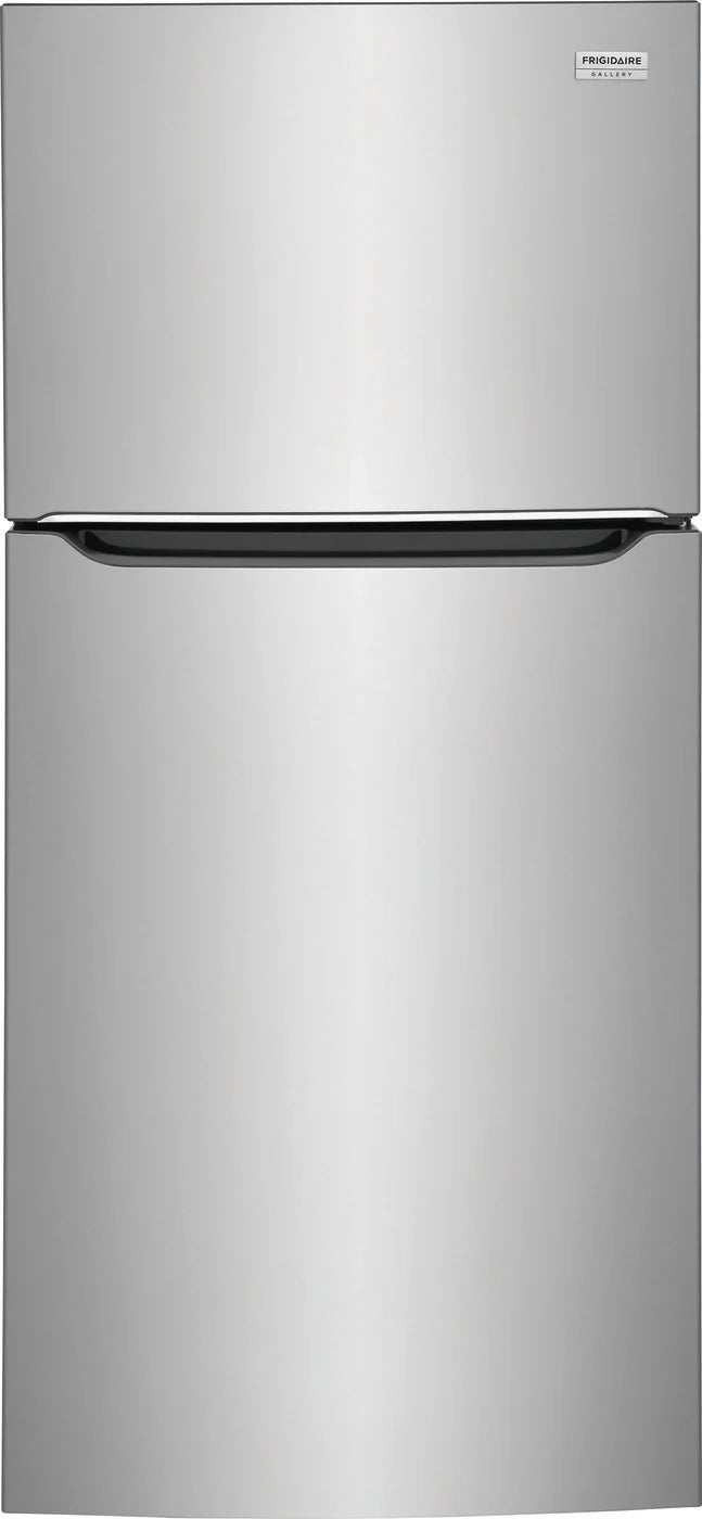 Frigidaire Gallery 20 Cu. Ft. 30-inch Wide Garage Ready Top Freezer Refrigerator in Stainless Steel 31131SD13 - GRTE2055AF - Scratch & Dent (Moderate)