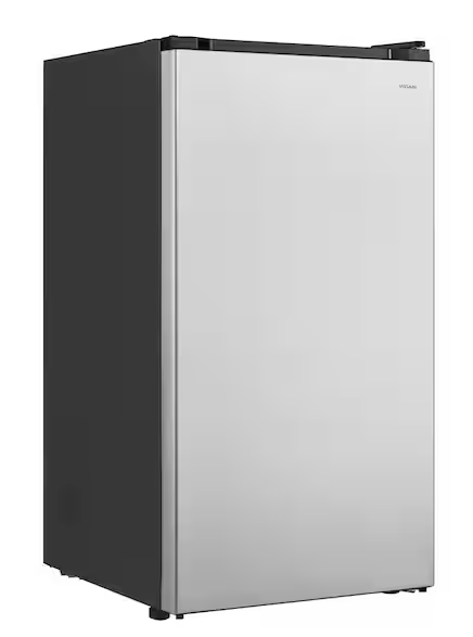 Vissani 3.2 cu. ft. Mini Refrigerator in Stainless Steel, ENERGY STAR HVAR32SE - Open Box