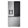 LG 25 cu. ft.  33" Wide Smart Standard-Depth MAX™ French Door Refrigerator with InstaView® Door-in-Door® and Craft Ice™ 3SD926 - LF25S6560S - Open Box