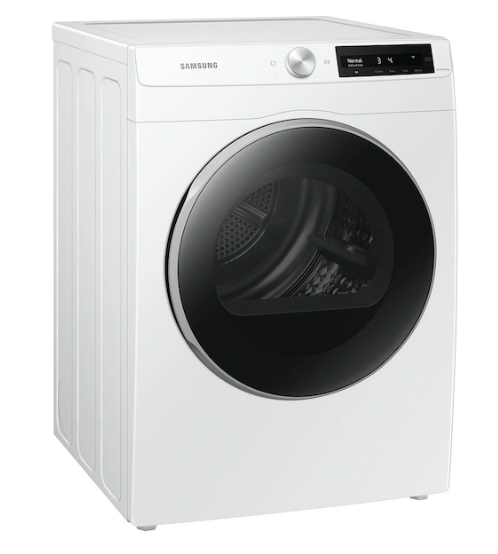 Pictures of Samsung White 2.2 cu. ft. Compact Front Load Washer with Super Speed WW2K6800AW - Scratch and Dent (Minor) and Samsung White Electric 4.0 Cu. Ft. Dryer with AI Smart Dial DV25B6900EW - New in Box - Neu Appliance Outlet - Discount Appliance Outlet in Austin, Tx