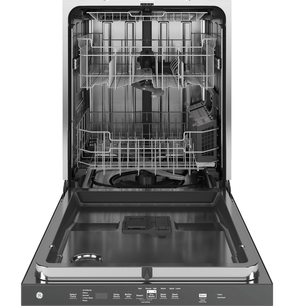 Pictures of GE® ENERGY STAR® Top Control with Stainless Steel Interior Dishwasher with Sanitize Cycle GE9893 - GDP670SGVWW - New In Box - Neu Appliance Outlet - Discount Appliance Outlet in Austin, Tx
