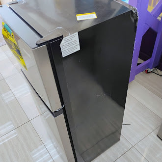Pictures of Vissani 4.5 cu. ft. 2-Door Mini Refrigerator in Platinum Steel with Freezer S154 - HVDR45PS - Scratch & Dent (Minor) - Neu Appliance Outlet - Discount Appliance Outlet in Austin, Tx
