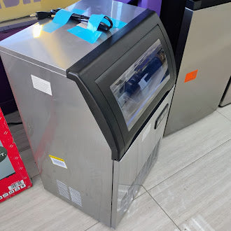 Pictures of Velivi Commercial Ice Maker 250 lb./24 H Freestanding Ice Maker Machine with 77 lb. Storage in Stainless Steel S159 - WQ65FT - Scratch & Dent (Minor) - Neu Appliance Outlet - Discount Appliance Outlet in Austin, Tx